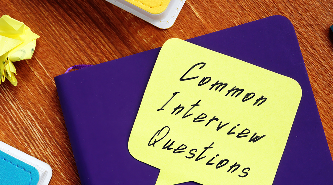 Common Job Interview Questions